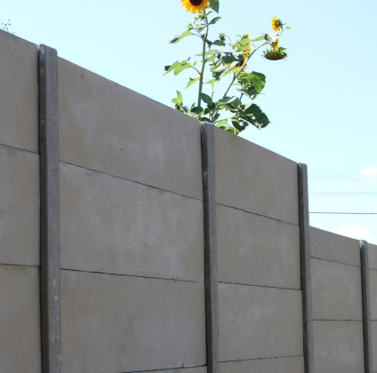 Clôtures en béton